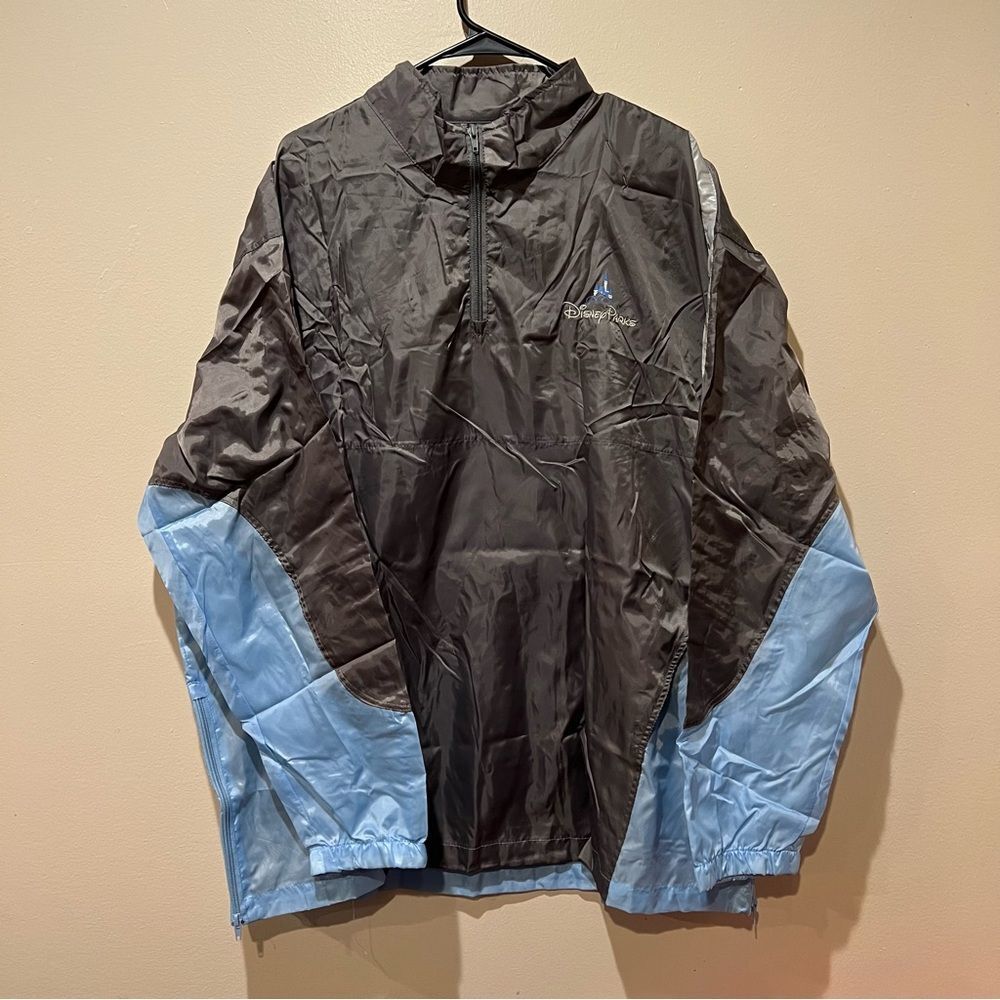 Disney Jacket Disney Parks Castle Logo Packable Rain Jacket Coat Sz XL-XXL NWT